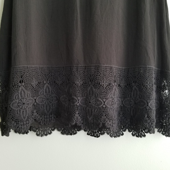 *NWT*SANCTUARY Black Lace Sleeveless Dress Size M - Picture 6 of 7